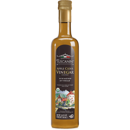 Tuscanini Organic Unfiltered Apple Cider Vinegar, 16.9 oz Oil & Vinegar Tuscanini 