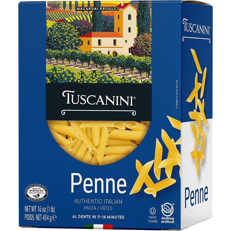 Tuscanini Penne Pasta, 16 oz Pasta & Dry Goods Tuscanini 