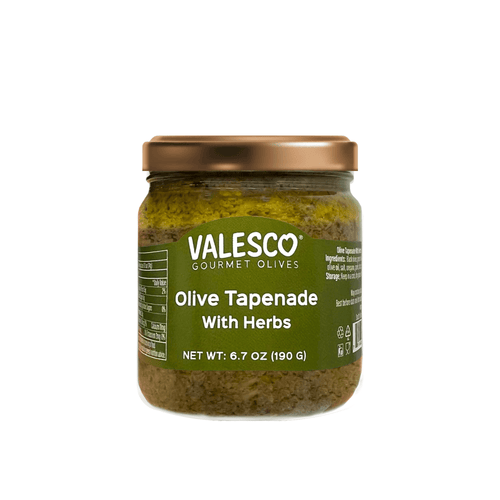 Valesco Olive Tapenade With Herbs, 6.7 oz Olives & Capers Valesco 