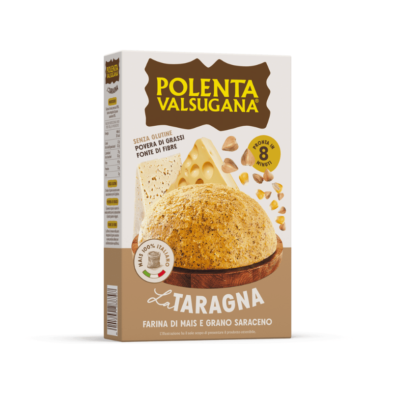 Valsugana Express Instant Taragna Polenta, 11 oz Pasta & Dry Goods Polenta Vasulgana 