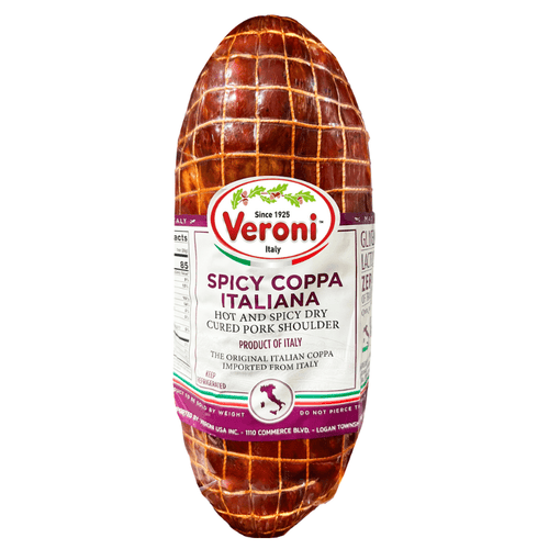 Veroni Gluten Free Italian Spicy Coppa, 3 lbs Meats Veroni 