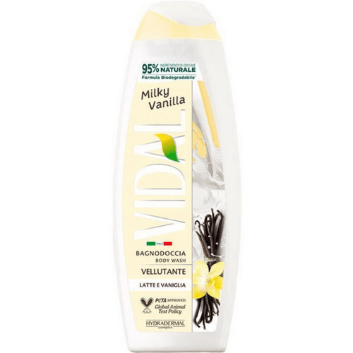 Vidal Milky Vanilla Body Wash, 500 mL Health & Beauty Vidal 