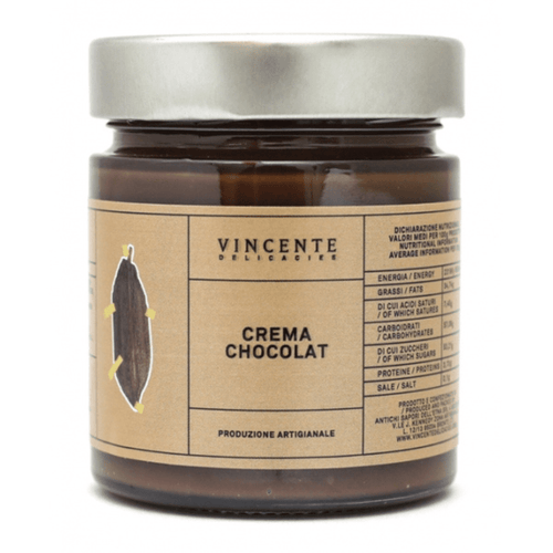 Vincente Sicilian Chocolate and Hazelnut Cream Spread, 6.35 oz Pantry Vincente 