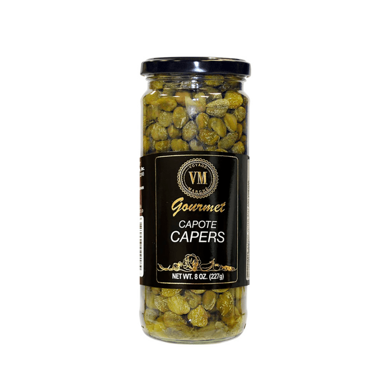 Voyage Marche Gourmet Capote Capers, 8 oz Olives & Capers Voyage Marche 