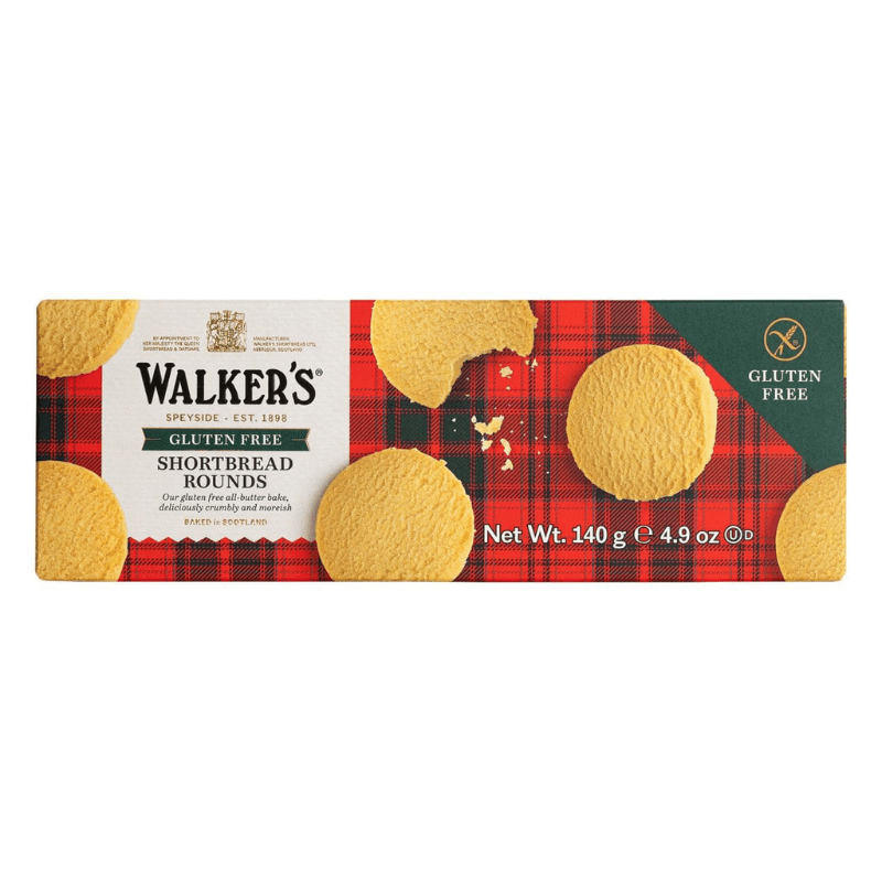 Walker’s Gluten Free Shortbread Rounds, 4.9 oz Sweets & Snacks Walker's 