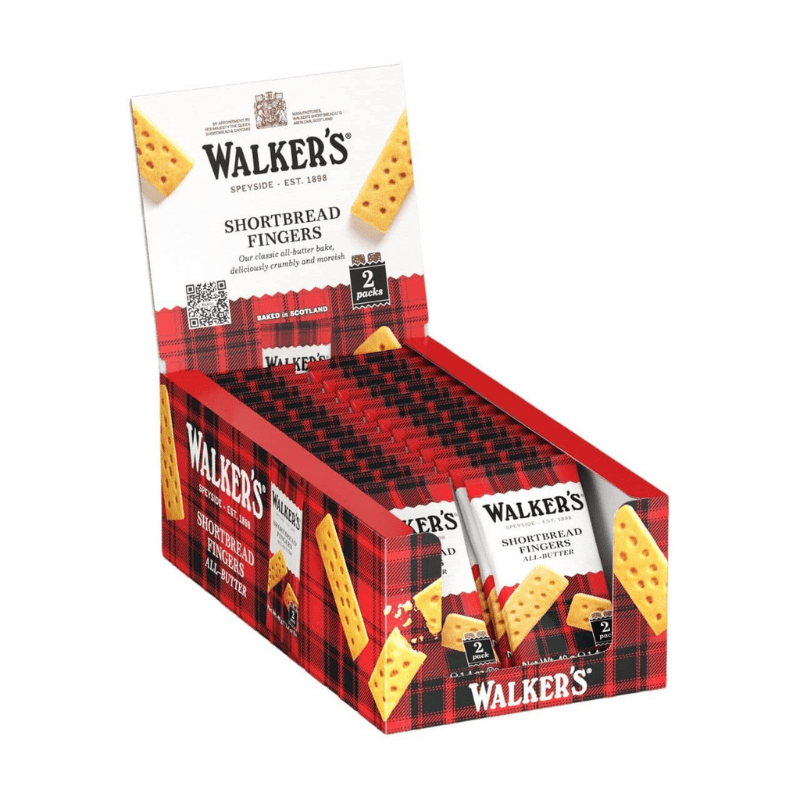 Walker’s Shortbread Fingers, 24 Pack Sweets & Snacks Walker's 