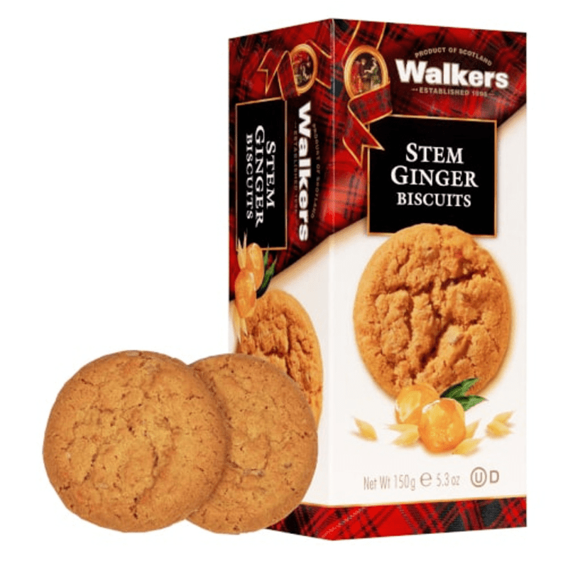 Walker’s Stem Ginger Biscuits, 5.3 oz Sweets & Snacks Walker's 