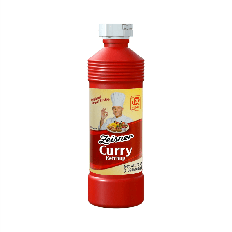 Zeisner Curry Ketchup - 17.5 oz Sauces & Condiments Zeisner 