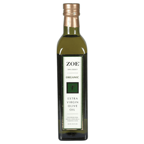 Zoe Organic Extra Virgin Olive Oil, 500mL [Best Before: 12/31/2026].