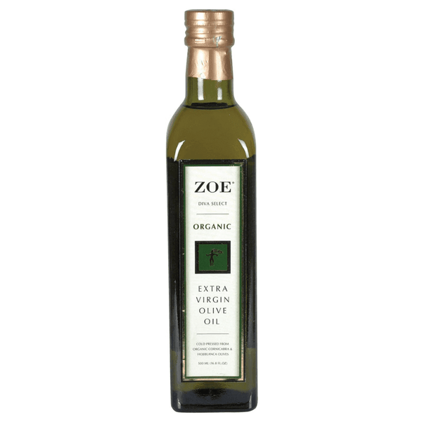 Zoe Organic Extra Virgin Olive Oil, 500mL [Best Before: 12/31/2026