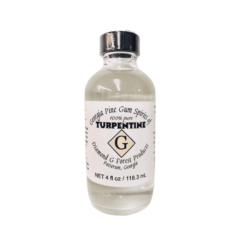 100% Pure Gum Spirits of Turpentine, 4 oz Health & Beauty Diamond G Forest 