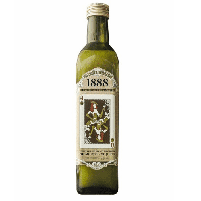 1888 Dirtiest Martini Hand Pressed Olive Juice, 16.9 oz