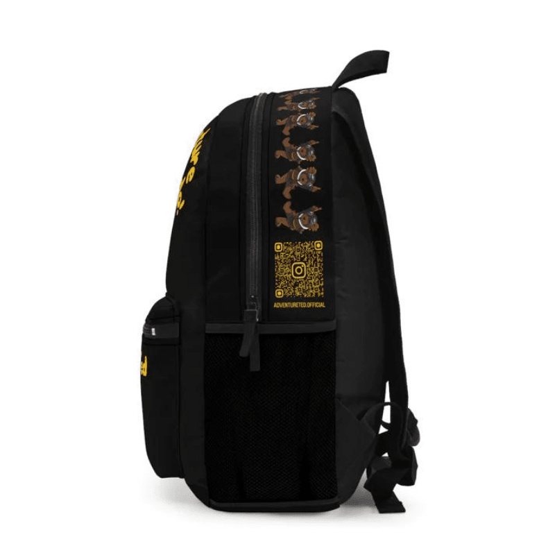 Adventure Ted Backpack - Black Childhood Cancer Society Store 