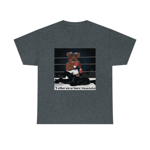 Adventure Ted Boxing - Unisex Heavy Cotton Tee Childhood Cancer Society Store 