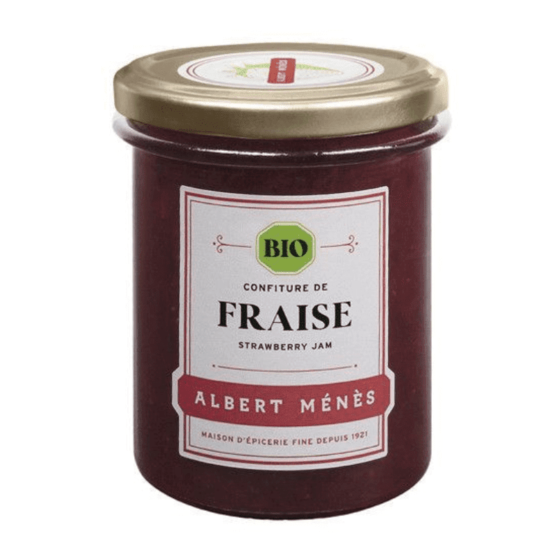 Albert Menes Organic Extra Strawberry Jam, 8.1 oz Pantry Albert Menes 