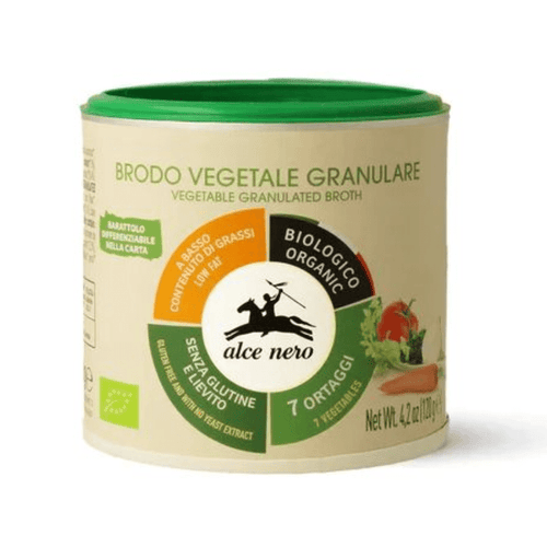 Alce Nero Organic Vegetable Bouillon Powder, 4.23 oz Pantry vendor-unknown 