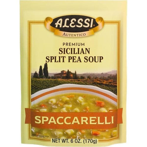 Alessi Spaccarelli Sicilian Split Pea Soup, 6 oz (170g) Pantry Alessi 