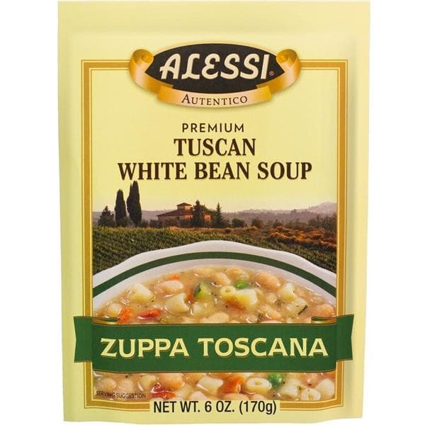 Alessi Zuppa Toscana Tuscan White Bean Soup, 6 oz (170g) Pantry Alessi 