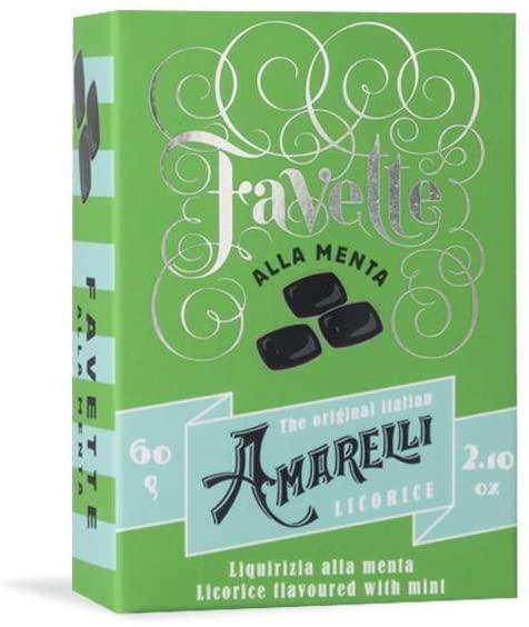 Amarelli #610 Favette with Mint Licorice, 2.1 oz (60 g) Sweets & Snacks Amarelli 