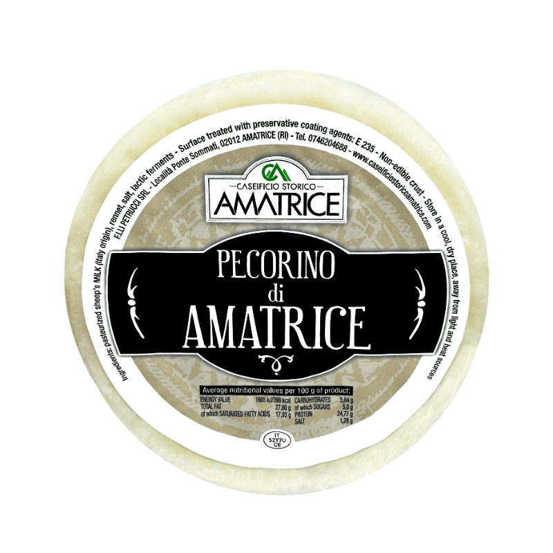 Amatrice Pecorino Cheese, 14 oz Cheese Amatrice 