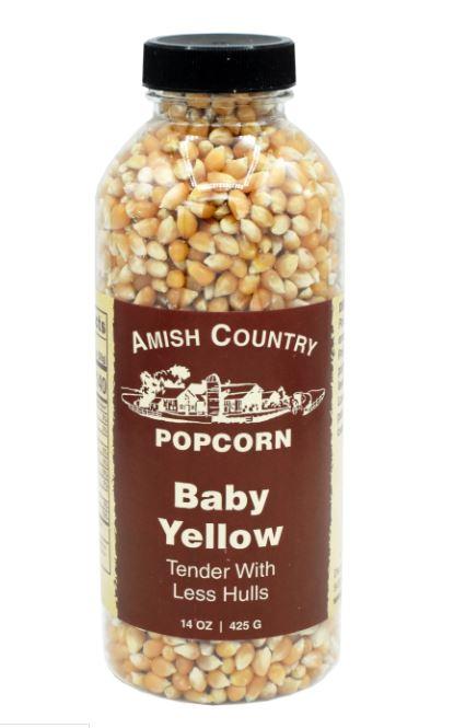 Amish Country Baby Yellow Popcorn Bottle, 14 oz Sweets & Snacks Amish Country Popcorn 