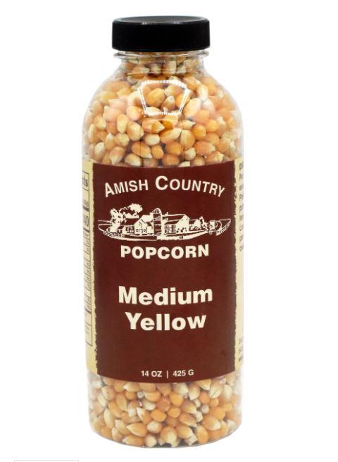 Amish Country Yellow Medium Popcorn Bottle, 14 oz Sweets & Snacks Amish Country Popcorn 