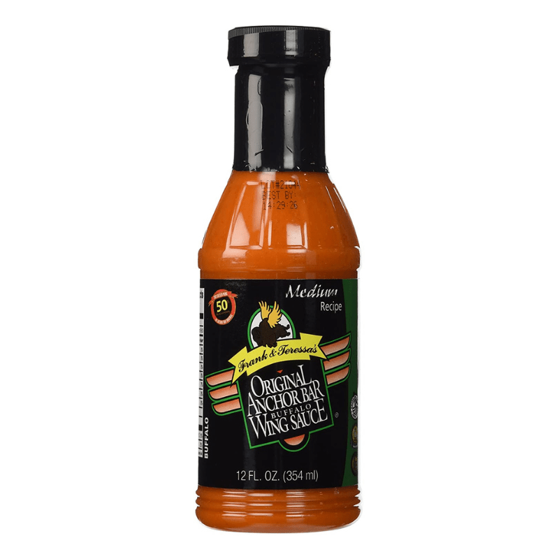 Anchor Bar Medium Buffalo Wing Sauce, 12 oz Sauces & Condiments Anchor Bar 