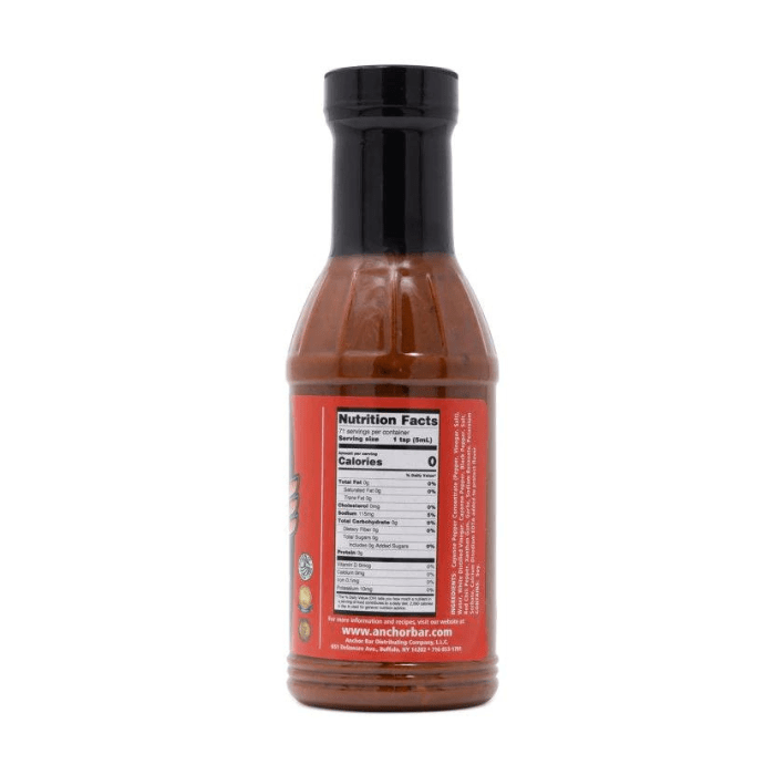 Anchor Extreme Heat Hot Wing Sauce, 13.6 oz Sauces & Condiments Anchor Bar 