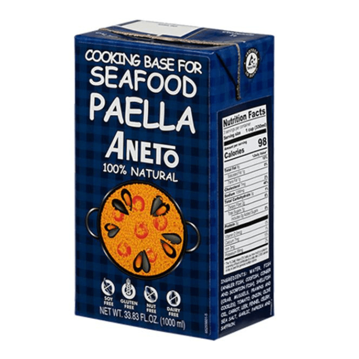 Aneto Seafood Paella Base, 1 Liter Pantry Aneto 