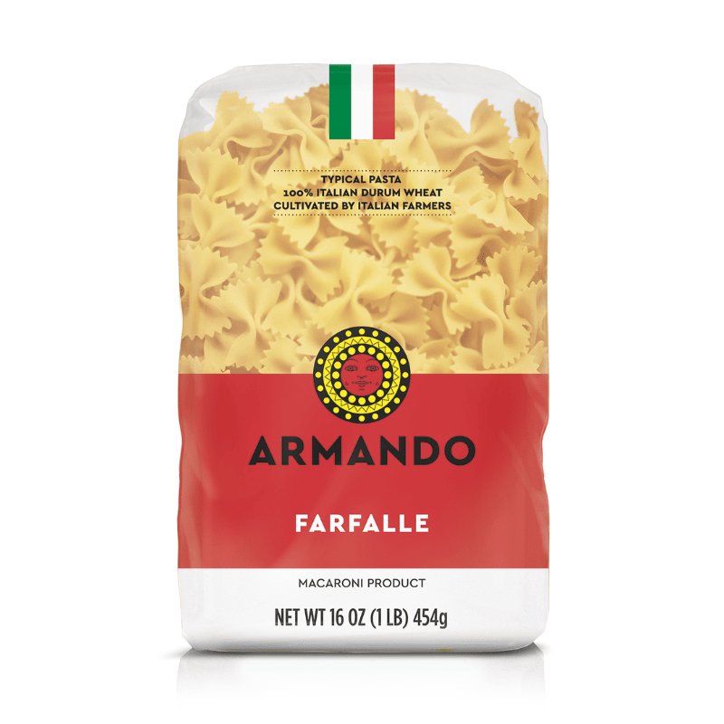 Armando Farfalle Pasta, 16 oz Pasta & Dry Goods Armando 