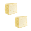 Asiago PDO Cheese Wedge, 8.8 oz [Pack of 2] Cheese Cepparo 