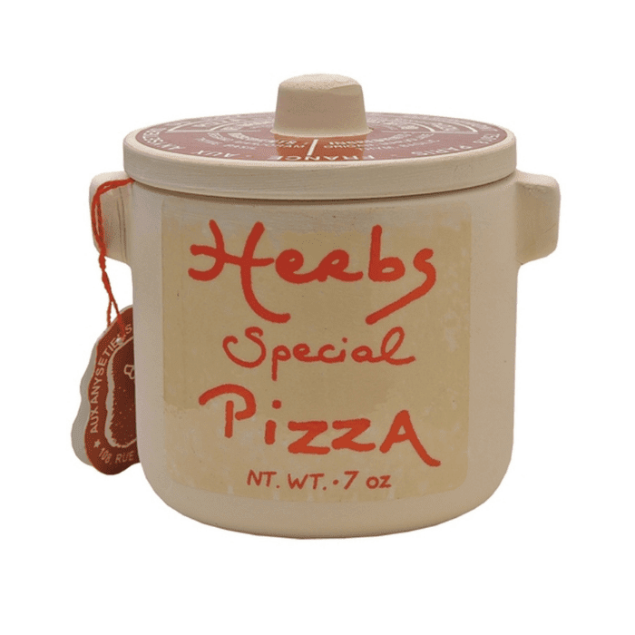 Aux Anysetiers du Roy Herbs for Pizza in Ceramic Jar, 0.70 oz Pantry Aux Anysetiers du Roy 