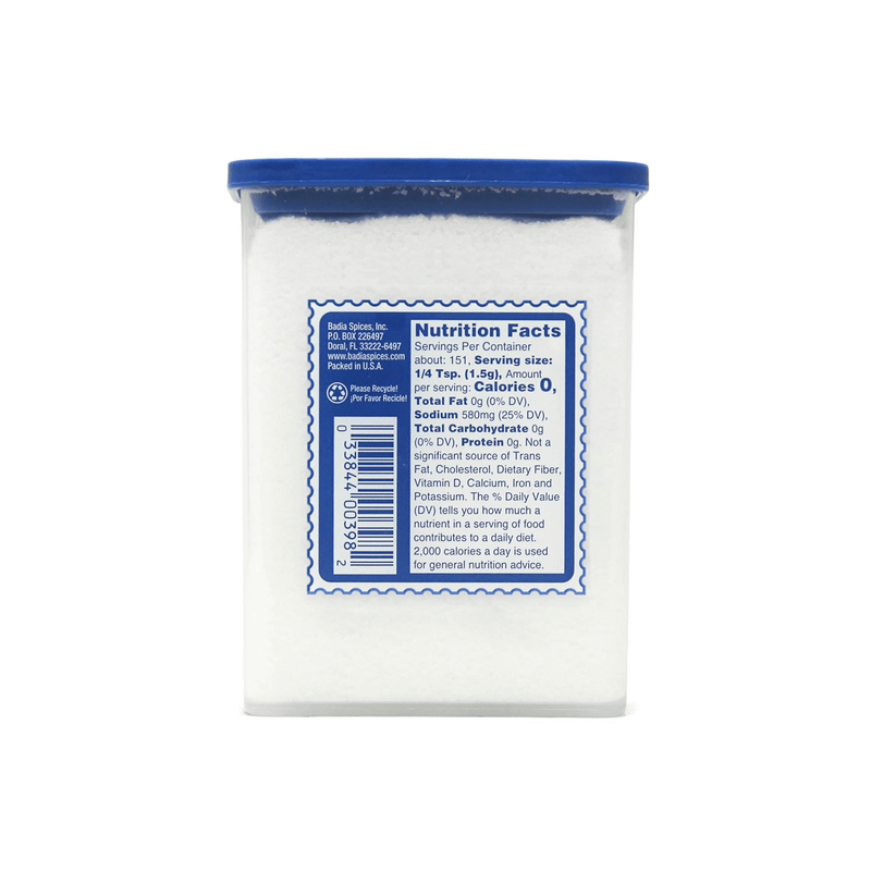 Badia Kosher Salt Can, 8 oz Pantry Badia 