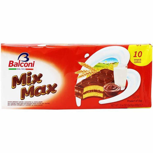 Balconi Mix Max Snack Cakes with Cocoa Cream Filling, 350 grams