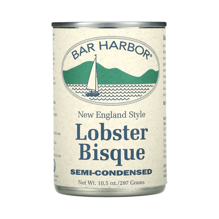Bar Harbor New England Semi-Condensed Lobster Bisque, 10.5 oz Pantry Bar Harbor 