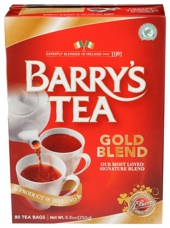 Barry's Tea Gold Blend Tea 80 bag, 8.8 oz