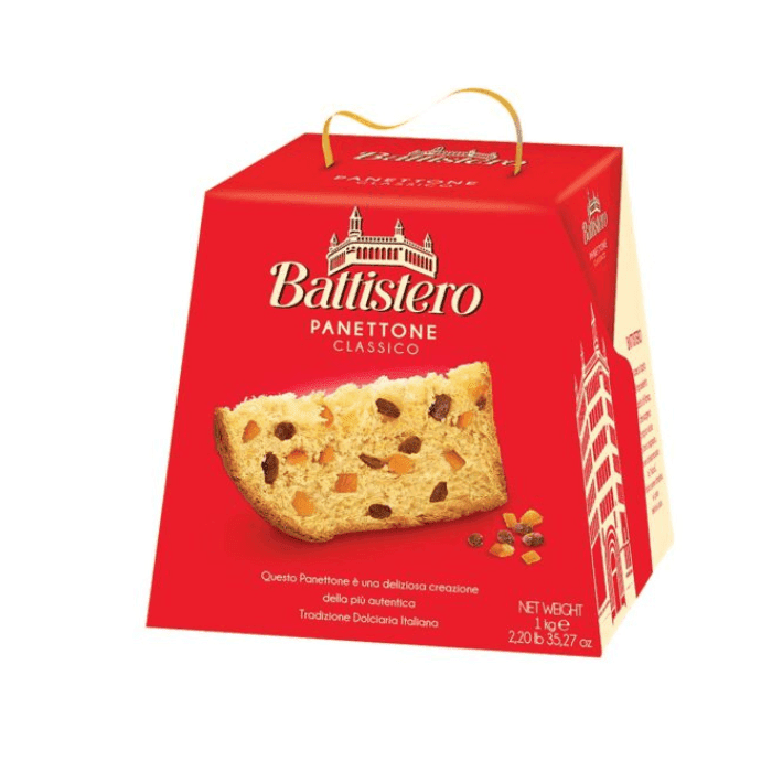 Battistero Classic Panettone, 2.2 Lbs Sweets & Snacks Battistero 