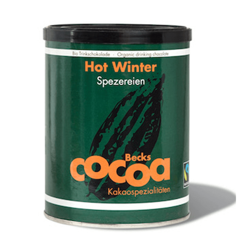 Beck’s Cocoa Organic Hot Winter Tin, 8.8 oz Coffee & Beverages Beck’s Cocoa 