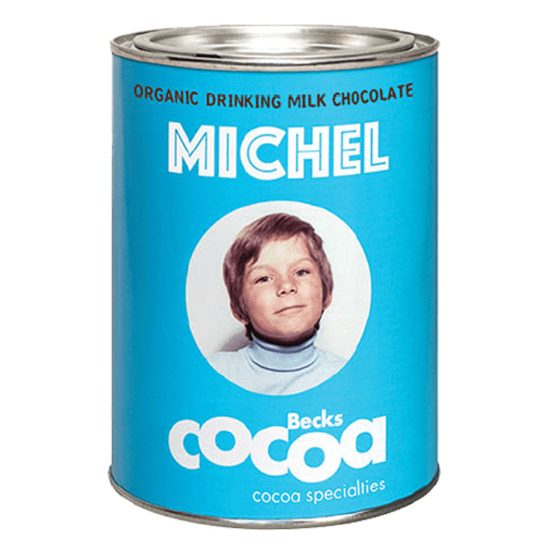 Beck’s Cocoa Organic "Michel" Milk Chocolate Cocoa Tin, 8.8 oz Coffee & Beverages Beck’s Cocoa 