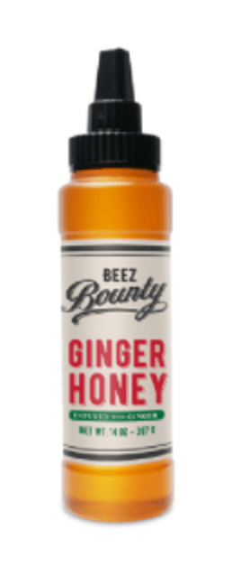 Beez Bounty Ginger infused Honey, 14 oz (397g) Pantry Beez Bounty 
