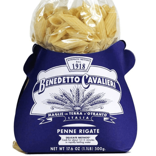 Benedetto Cavalieri Penne Rigate, 17.6 oz Pasta & Dry Goods Benedetto Cavalieri 