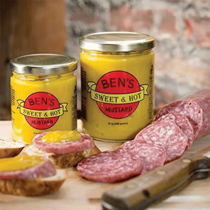 Ben's Sweet & Hot Mustard, 16 oz Sauces & Condiments Ben's 
