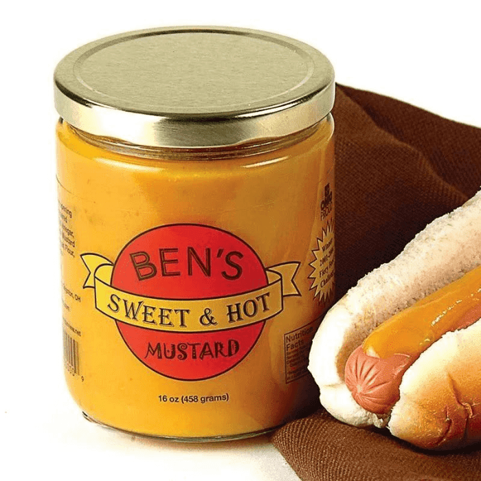 Ben's Sweet & Hot Mustard, 16 oz Sauces & Condiments Ben's 