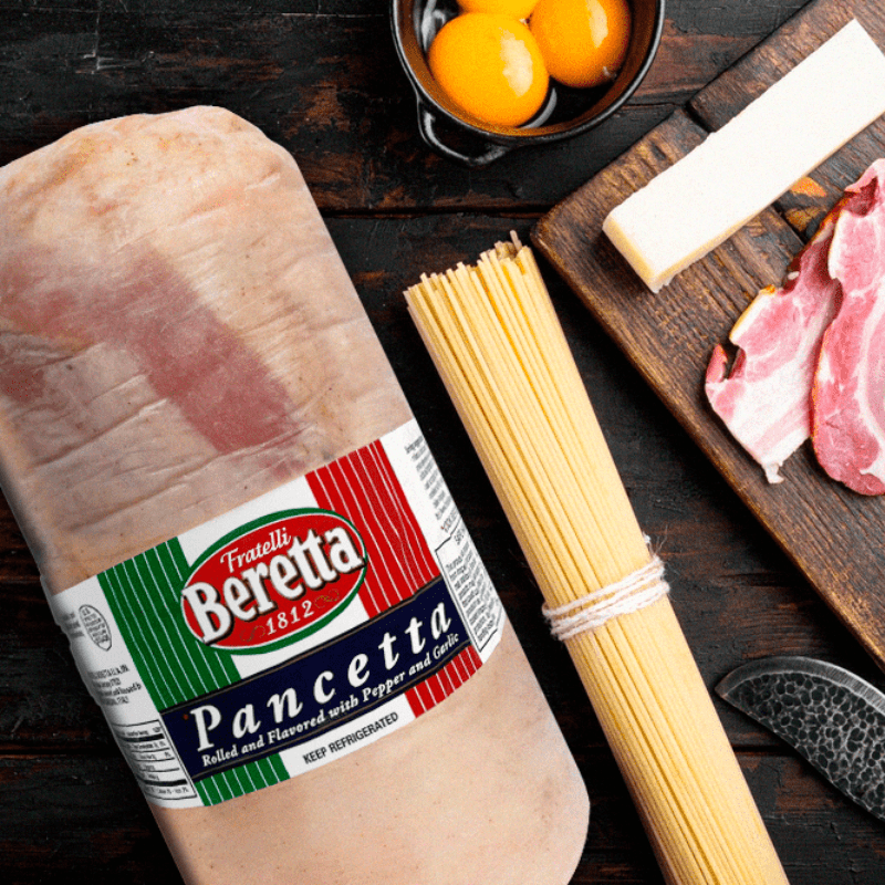 Beretta Pancetta, 2.5 lb. Meats Fratelli Beretta 