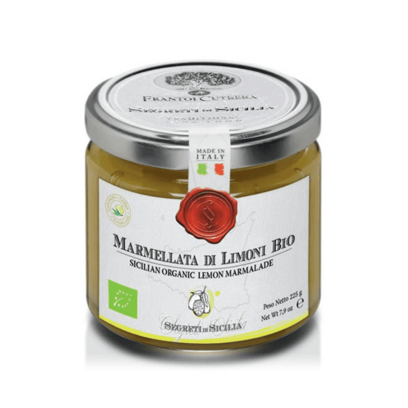 [Best Before: 02/28/23] Frantoi Cutrera Organic Lemon Sicilian Marmalade, 8 oz Specials Frantoi Cutrera 