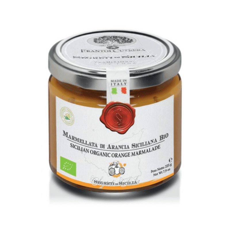 [Best Before: 03/31/23] Frantoi Cutrera Organic Blonde Orange Sicilian Marmalade, 8 oz Specials Frantoi Cutrera 