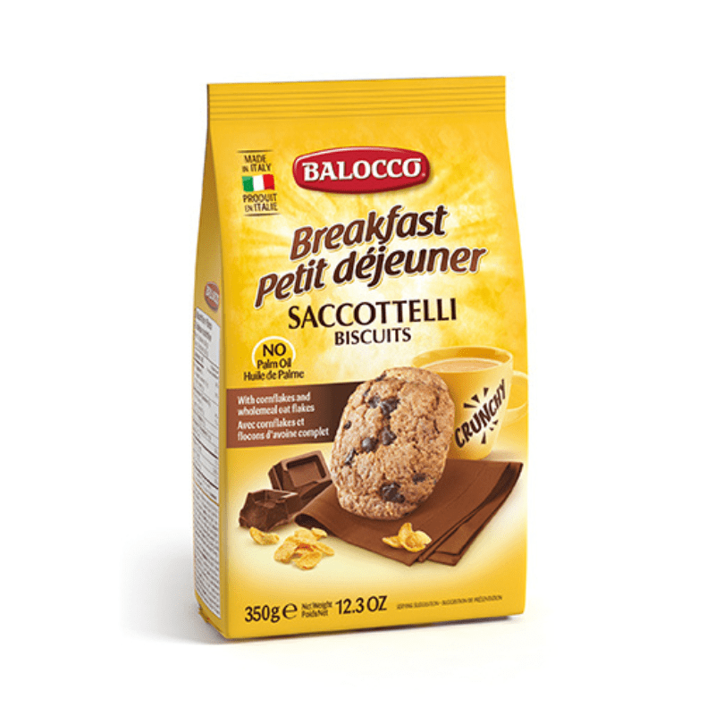 [Best Before: 04/30/23] Balocco Saccottelli Biscuits, 12.3 oz Sweets & Snacks Balocco 