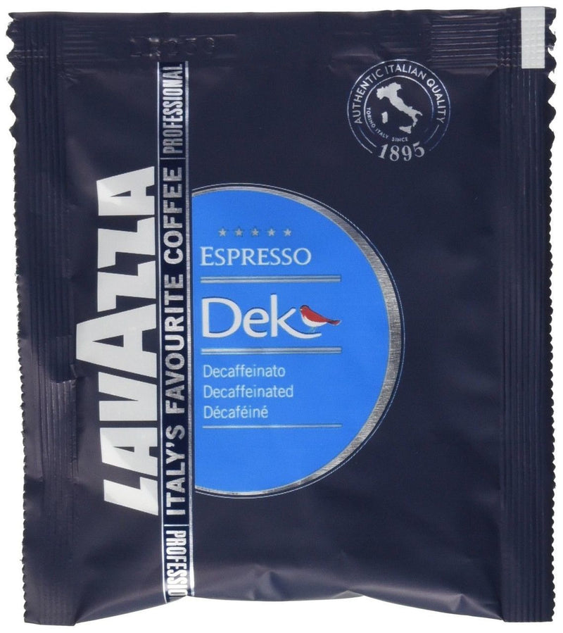 Lavazza Dek Italian Decaf Espresso Coffee - 18 Pods