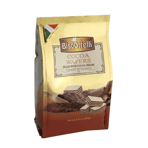 Biscottelli Cocoa Cream Filled Wafer, 8.8 oz Sweets & Snacks Biscottelli 