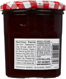 All-natural French jam made with cherries, strawberries, red currants and raspberries.